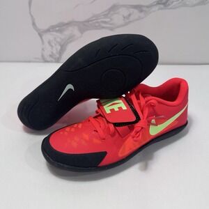 Nike Zoom Rival SD 2 Track Men's Size 6 Women's 7 Red Black